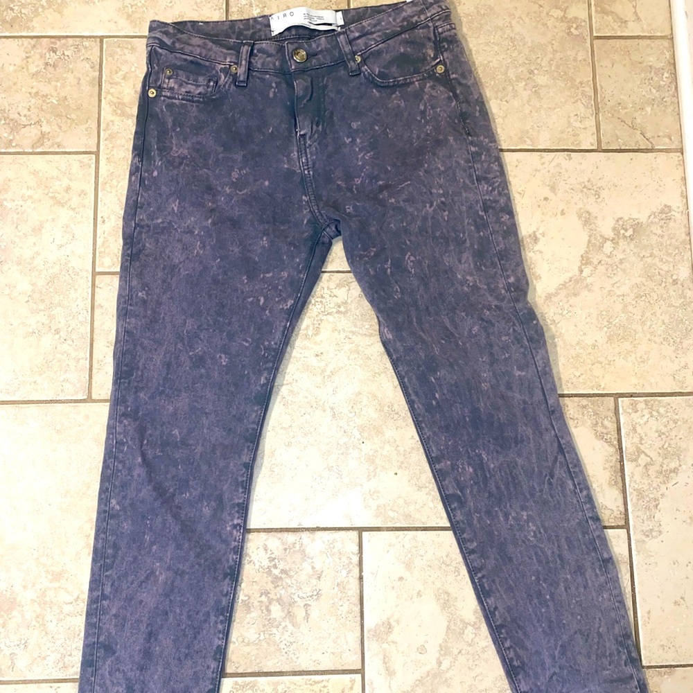 IRO - Hamley jeans - size 27 - gray/pink - NWT!